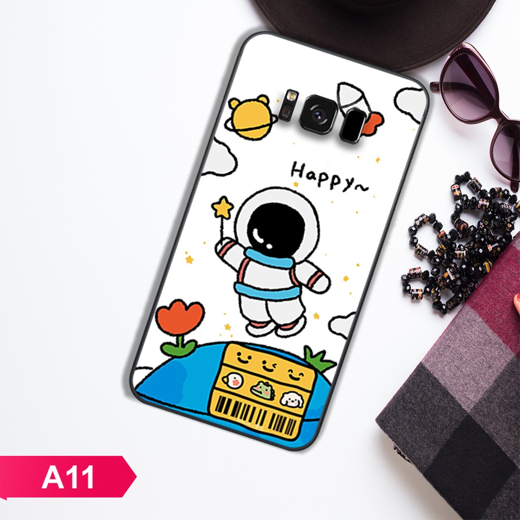 [SALE]ỐP LƯNG SAMSUNG S8/S8 PLUS IN HÌNH THÁM TỬ MẶT TRĂNG ĐÁNG YÊU-GIÁ RẺ