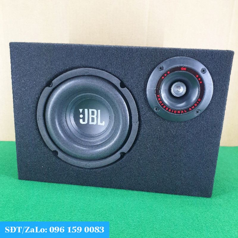 Loa sub ô tô 12V thương hiệu JBL kích thước loa 6.5 inch