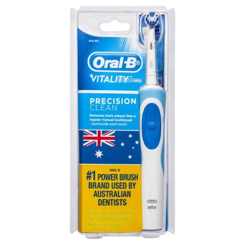 Bàn chải điện Oral B người lớn và trẻ em [Úc] kèm 1 đầu thay [Chính hãng]