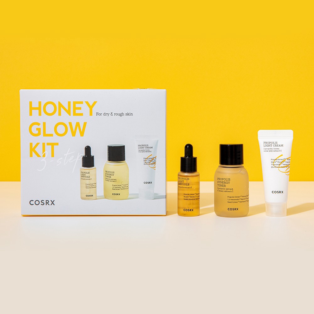 (Hàng Mới Về) Bộ Mỹ Phẩm Cosrx Full Fit Propolis Trial Kit Honey Glow)