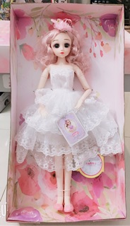 Búp Bê Công Chúa 60cm có 22 Khớp.