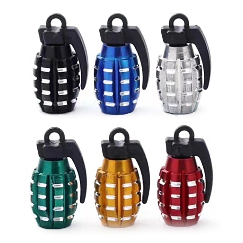 Set 4 nắp van lốp xe hơi PECHAM hợp kim nhôm tiện lợi