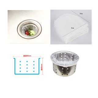 Combo 60 Túi Lưới Lọc Rác Bồn Rửa