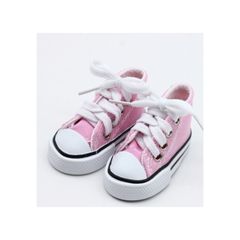 Giày búp bê vải bố 7cm tỉ lệ 1/3 diy