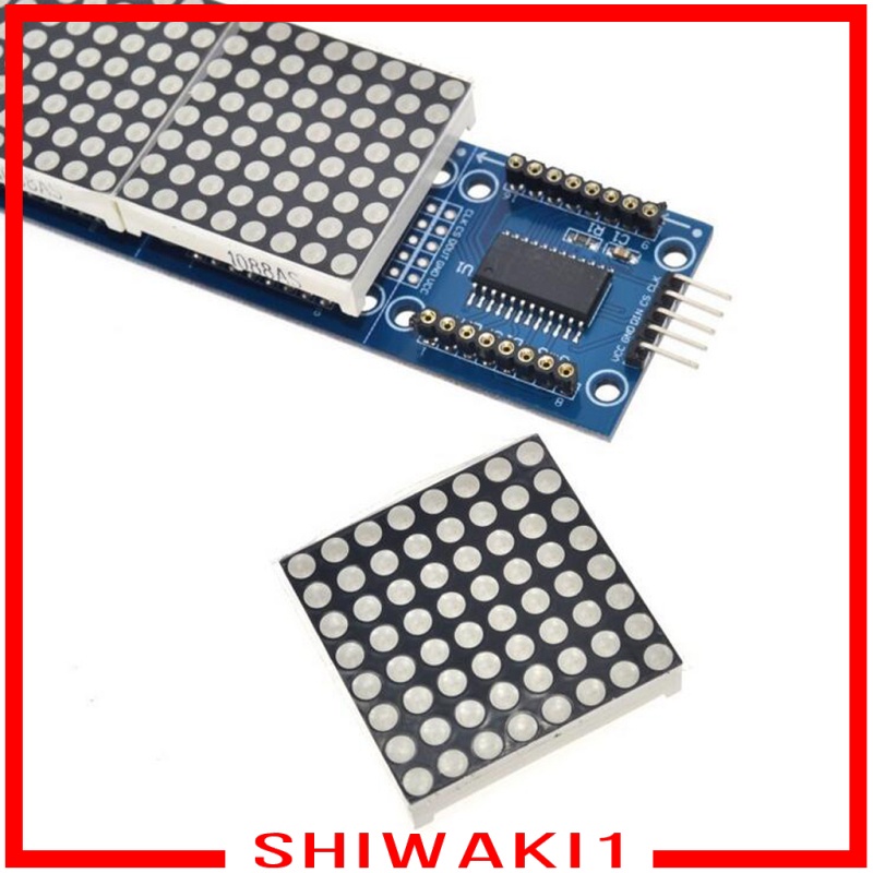 Mô Đun Điều Khiển Hiển Thị Ma Trận Shiwaki1 Max7219 Led 8x8 Dot Matrix | BigBuy360 - bigbuy360.vn