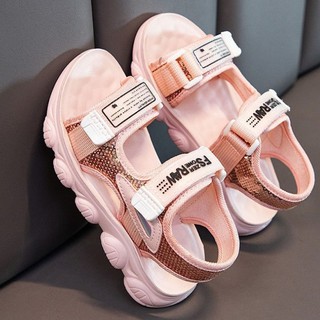 Xăng đan bé gái giày sandal đi học bé gái Dép quai hậu trẻ em gái giày sandan trẻ em dép quai hậu nữ học sinh TL57