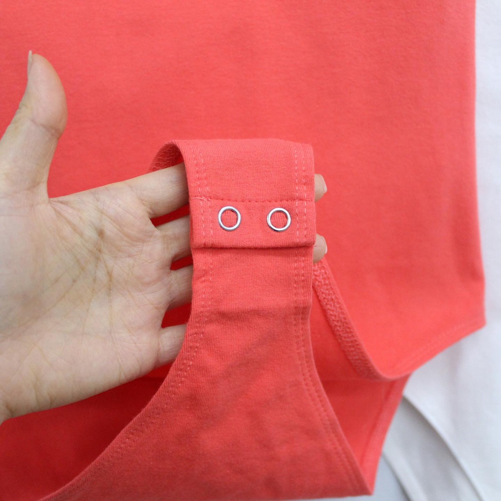 Q9503 - Bodysuit cup ngực F21 nhún thun ngực, trơn