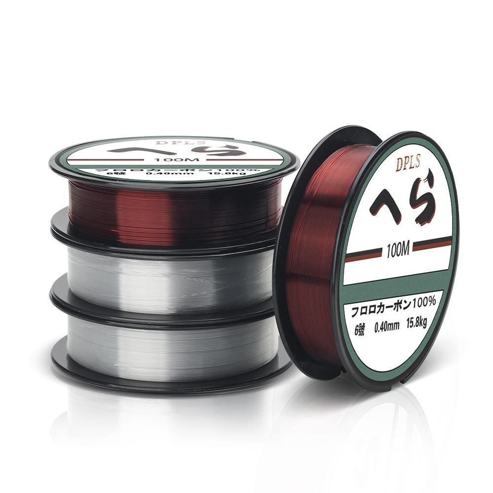 GLENES Fishing Accessories Fishing Fly Line Super Strong Fishing Lines Fishing Line Carp Fishing Nylon Monofilament Abrasion Resistant 100m High Sensitivity Mainline/Tippet/Multicolor