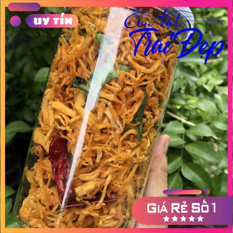 100G GIÁ SỈ KHÔ GÀ LÁ CHANH THƯỢNG HẠNG SIÊU NGON - TRAI ĐẸP SNACK | BigBuy360 - bigbuy360.vn