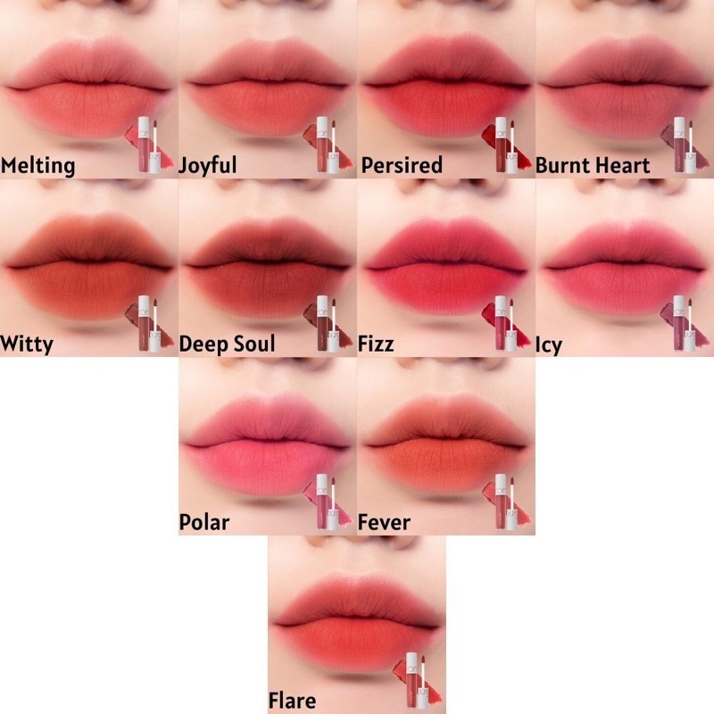 Son Kem Lì Cực Nhẹ Môi Romand Zero Velvet Tint