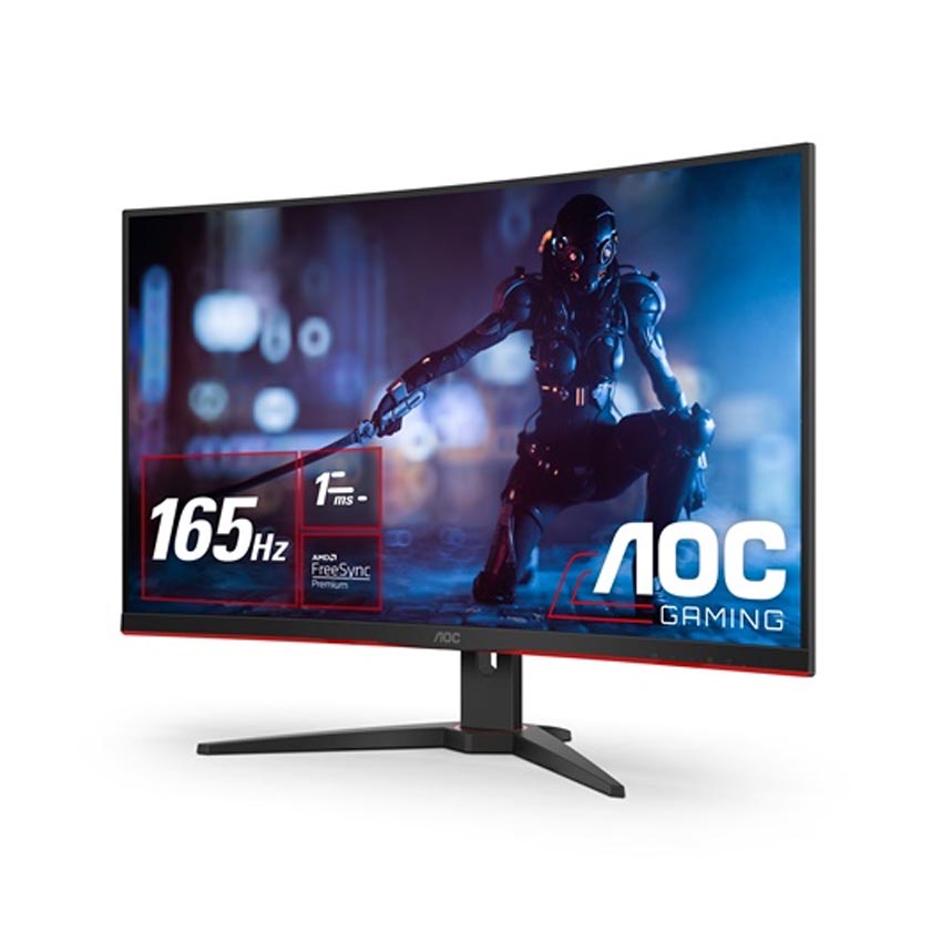 Màn hình máy tính AOC C32G2E/74 (31.5inch/FHD/VA/165Hz/1ms/250nits/HDMI+DP/Freesync/Cong) -NEW Chính Hãng