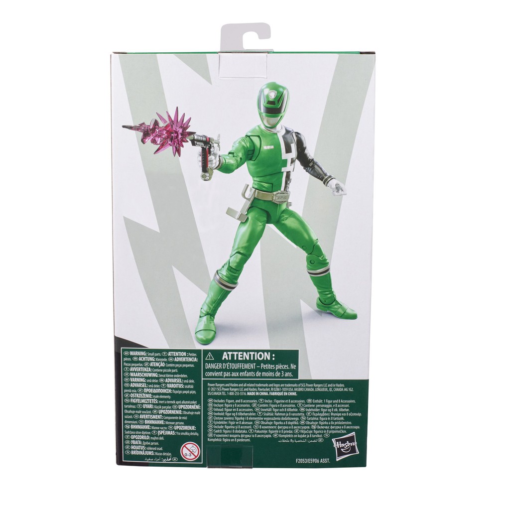 Mô hình nhân vật Power Rangers Hasbro Lightning Collection 6-inches S.P.D. Green Ranger