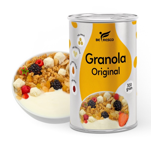 Mã GROXUAN1 giảm 8% đơn 150K Ngũ Cốc Ăn Kiêng Granola Original Mix Hạnh