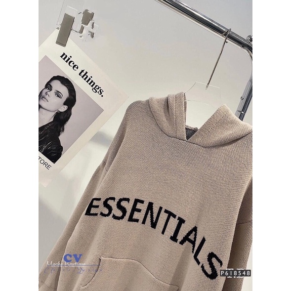 Áo hoodie len mũ dáng dài