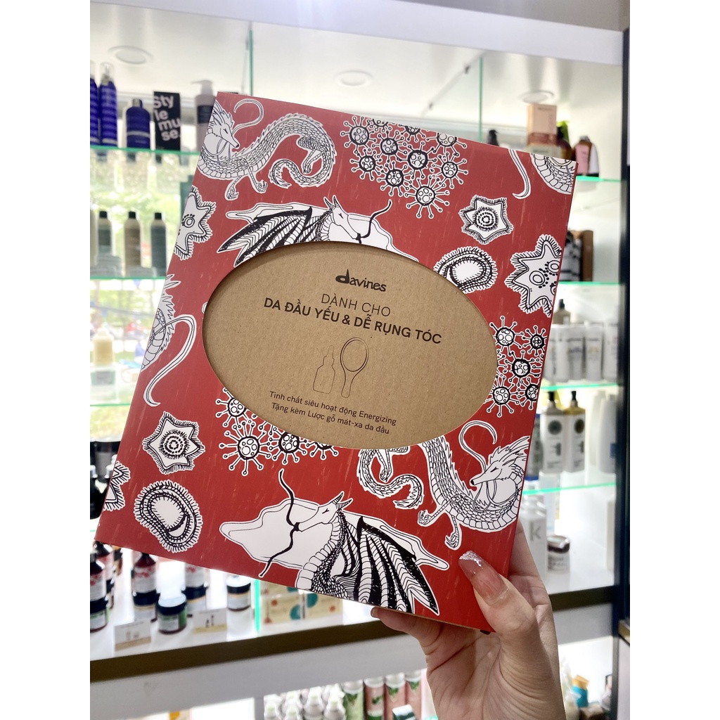 Tinh chất chống rụng kích thích mọc tóc DAVINES ENERGIZING SUPERACTIVE 100ml