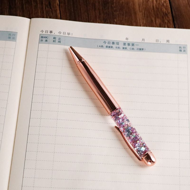 Bút mực đen kim tuyến lấp lánh ánh kim Luxury 1.0mm