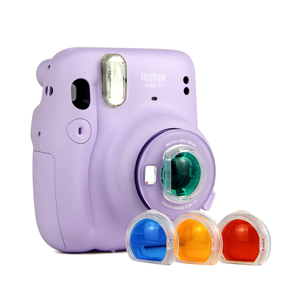 4 màu kính lọc cận cảnh Len cho Fujifilm Instax Mini 11