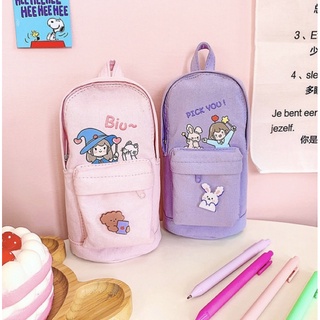 TÚI ĐỰNG BÚT SIZE LỚN - CÔ BÉ dễ thương