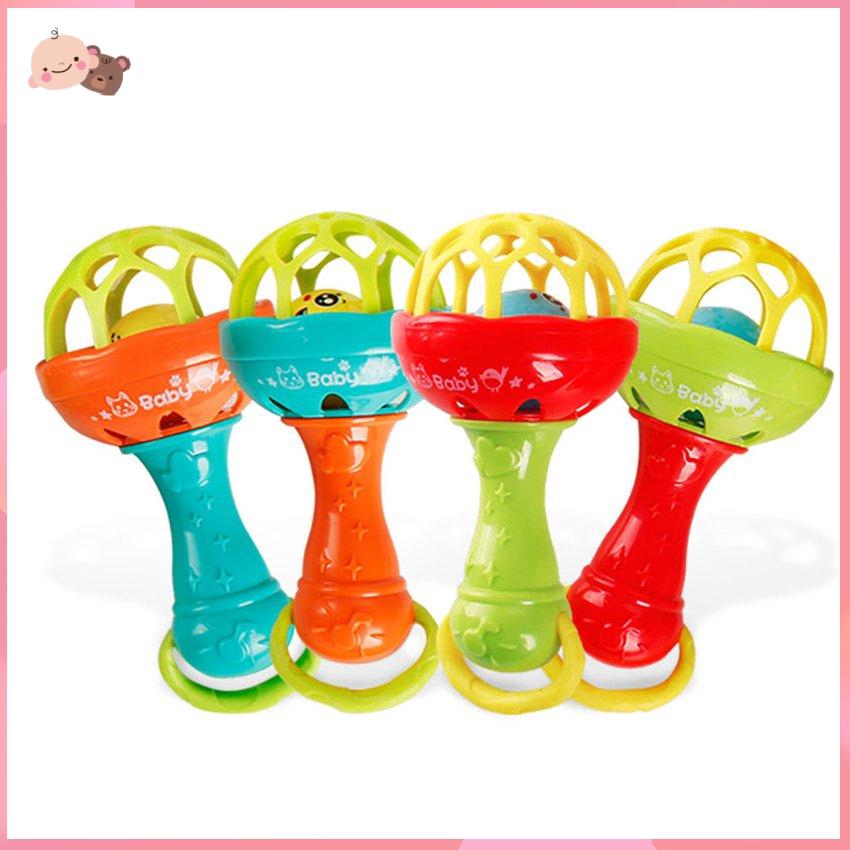 Đồ chơi mềm có chuông vui nhộn cho bé đang mọc răng an toàn