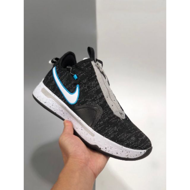 Giày bóng rổ chính hãng Nike PG 4 Heather Black Blue CD5079-004