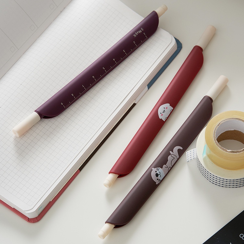 1 Cây Bút Gel Nhiều Màu Sắc Họa Tiết Động Vật Hoạt Hình Đa Năng Cho Học Sinh