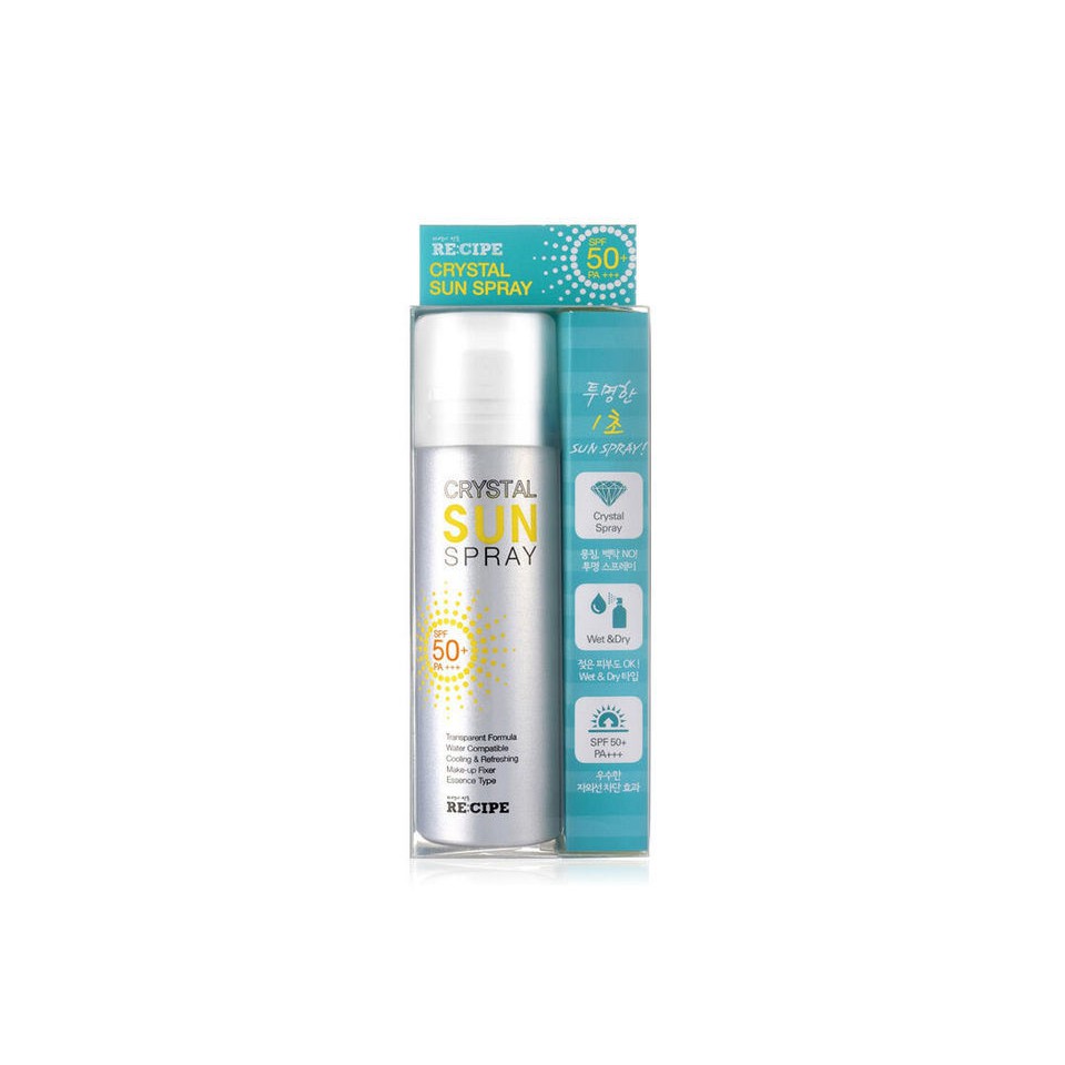 ( TO 150ML) XỊT CHỐNG NẮNG CRYSTAL SUN SPRAY SPF 50+ PA+++ CHAI 150ML