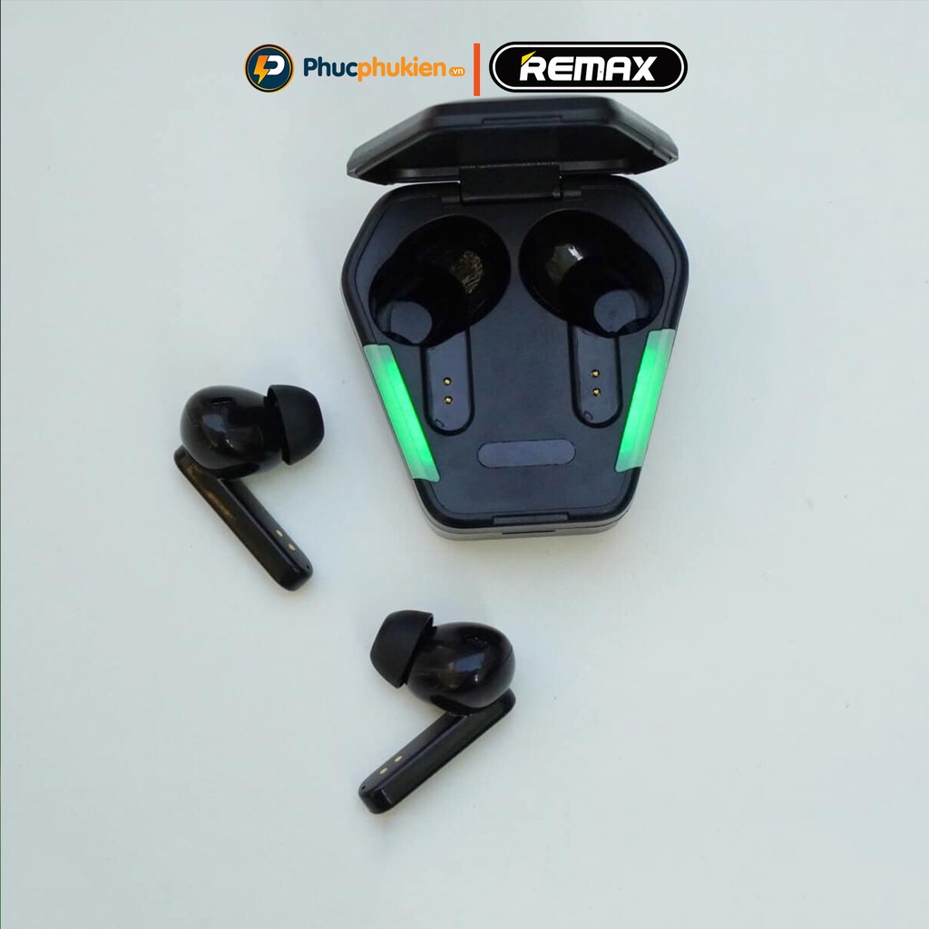 Tai Nghe Gaming Bluetooth không dây Remax TWS 30 chế độ kép Gaming mode và Music Mode âm Bass mạnh mẽ Phúc Phụ Kiện HCM