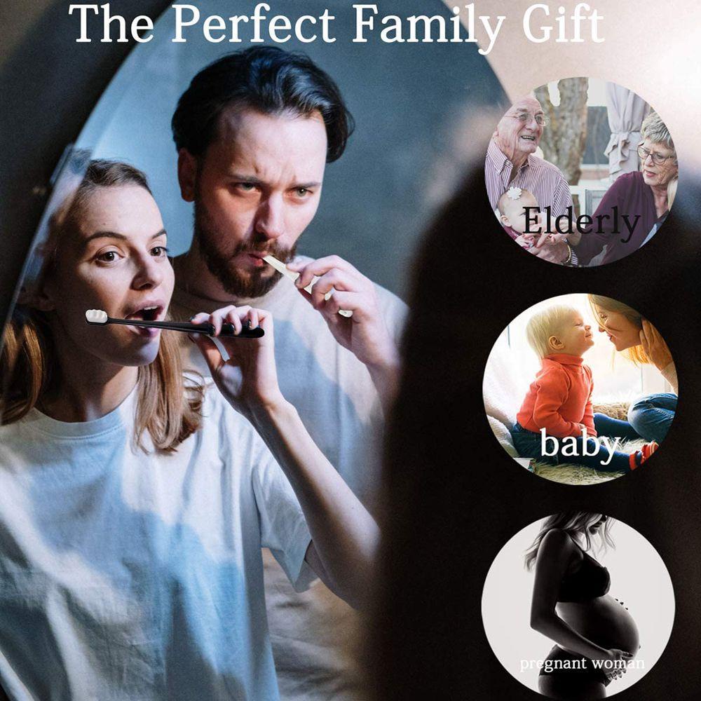 Bàn Chải Đánh Răng Nano Siêu Mịn Hình Sóng Tiện Dụng Mang Theo Du Lịch