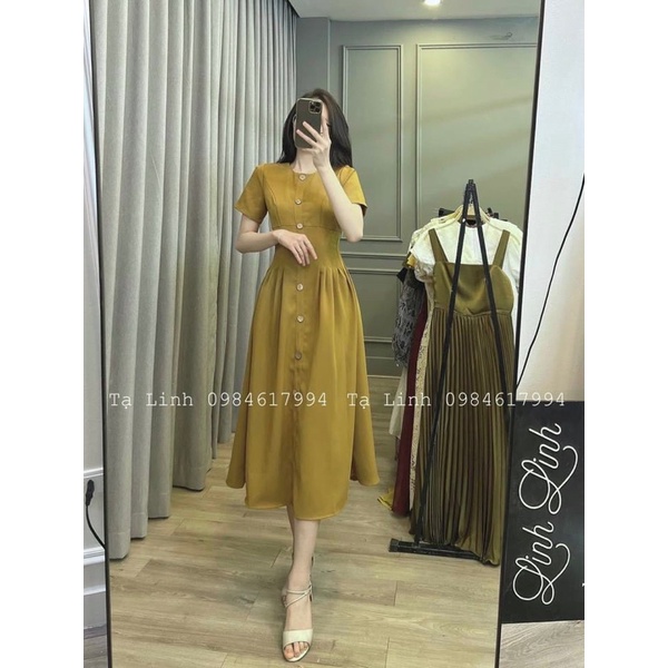 VÁY CHIẾT LY EO XOÈ DÀI CHO CHỊ EM