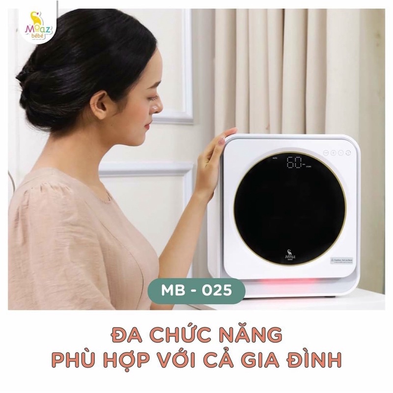 [ MOAZ BÉ BÉ ] Máy tiệt trùng sấy khô UV và bảo quản bình sữa MB025