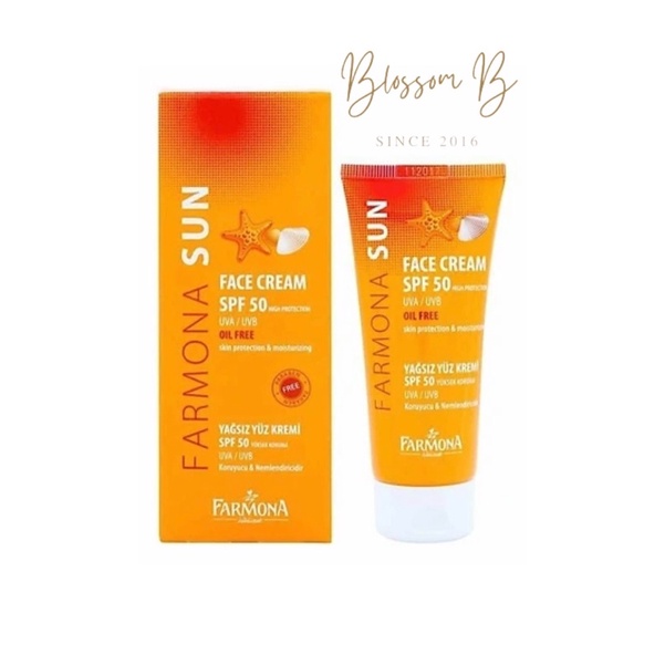 KEM CHỐNG NẮNG KIỀM DẦU FARMONA SUN FACE CREAM OIL FREE SPF50