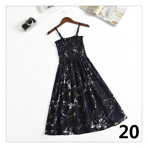 Đầm voan hai dây phong cách Bohemian quyến rũ dành cho nữ