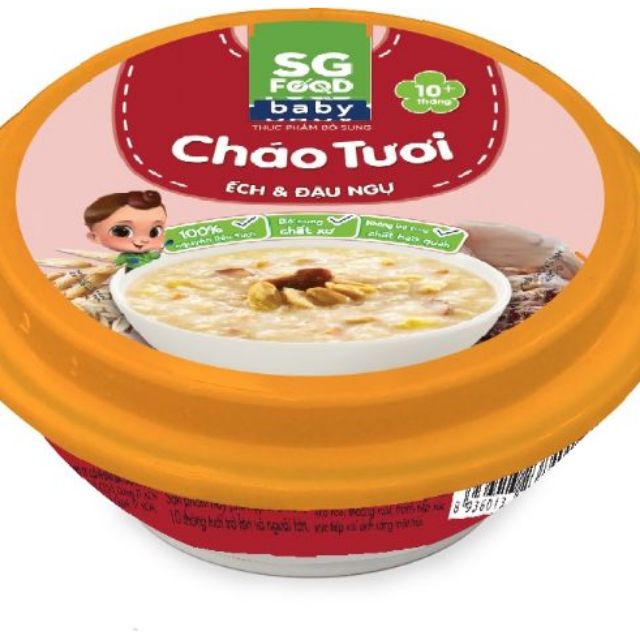 Cháo chén với 4 vị của SG FOOD