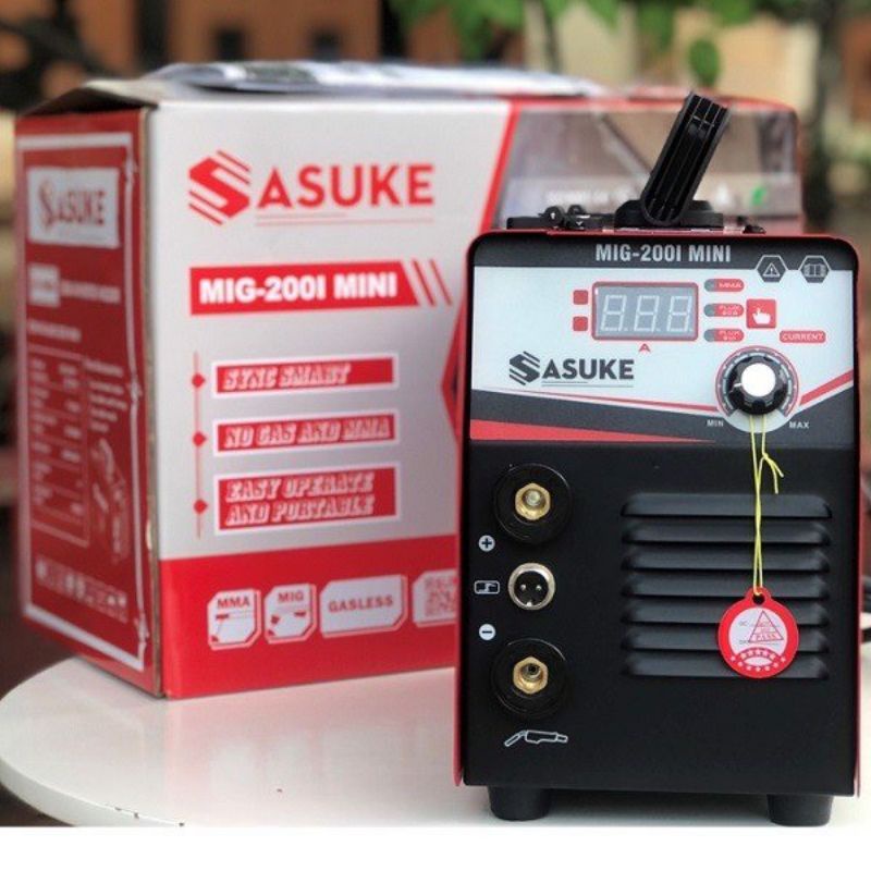 [Giá sốc] Máy hàn MIG không dùng khí Sasuke 200I - tặng kèm phụ kiện , bảo hành 12 tháng