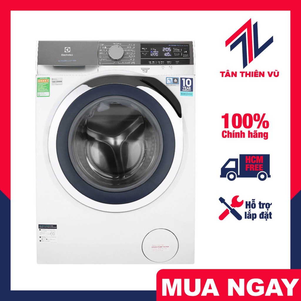 [MIỄN PHÍ VẬN CHUYỂN - LẮP ĐẶT] EWF1023BEWA - Máy giặt Electrolux EWF1023BEWA, 10kg, Inverter