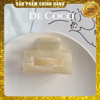 Kẹp tóc xà cừ hot trend - Kẹp càng cua Hàn Quốc De Coco