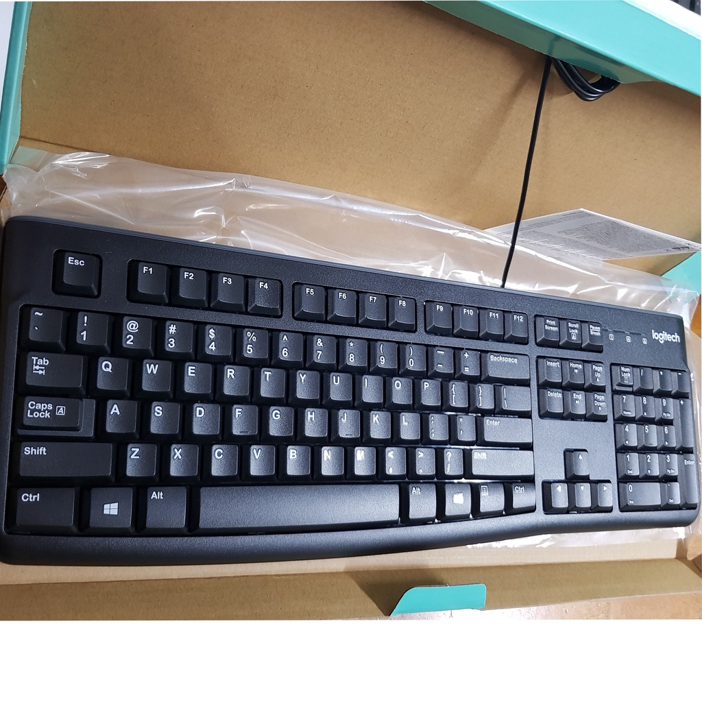 BÀN PHÍM MÁY TÍNH CÓ DÂY KEYBOARD LOGITECH K120