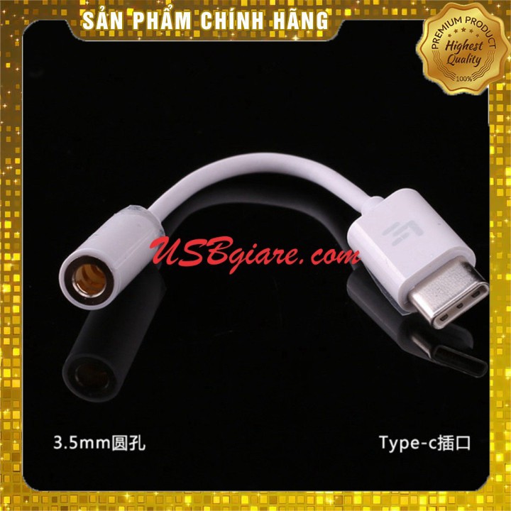 HOT DÂY CHUYỂN TYPE-C RA TAI NGHE LỖ 3.5 LY sieu RE