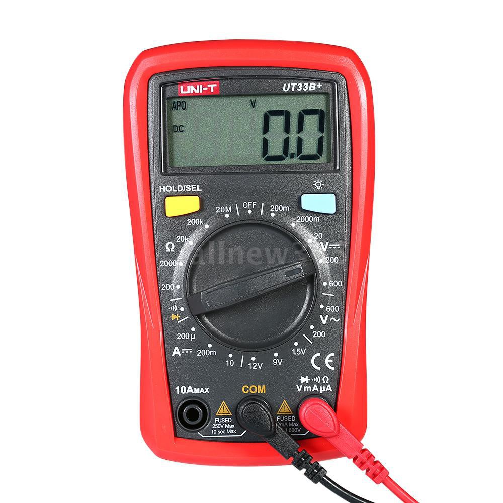 Đồng hồ đo điện vạn năng UNI-T ut33b + màn hình LCD DC / AC