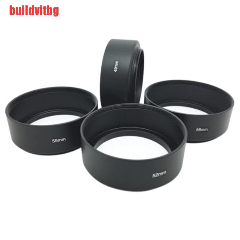 {buildvitbg}1pc long Metal LENS HOOD for Canon Nikon Sony for Olympus Pentax camera lens GVQ