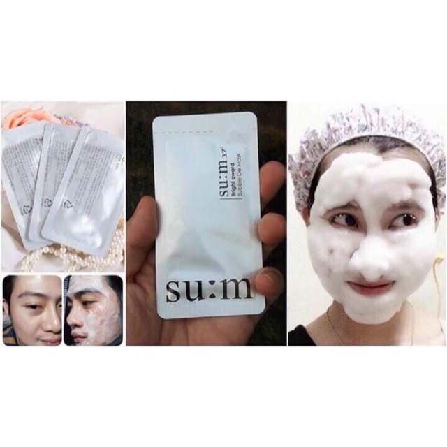 Mặt nạ sủi bọt thải độc