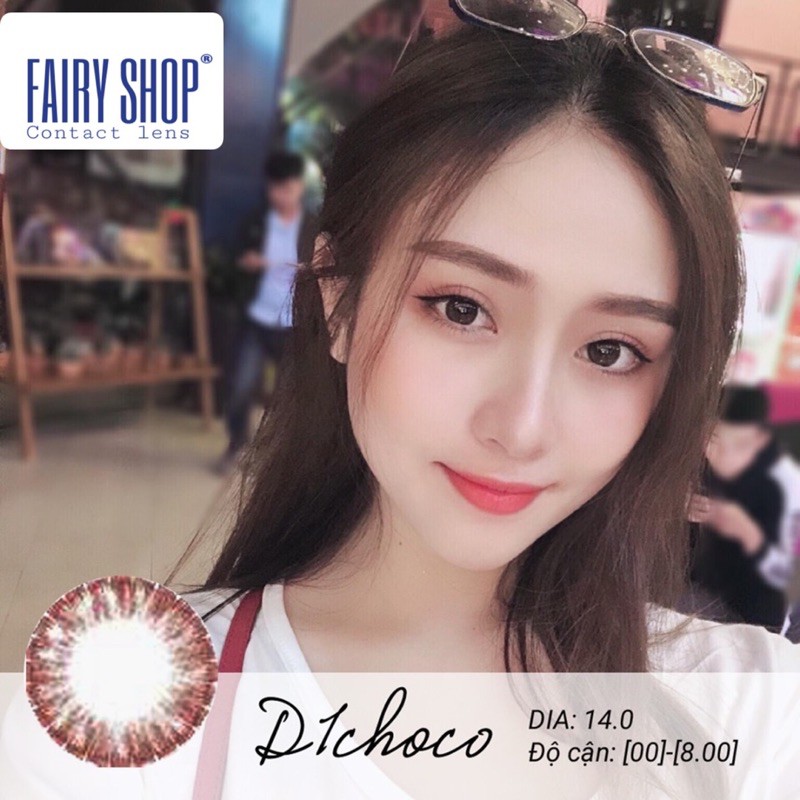 Kính Áp tròng Candy Brown - Lens Nâu Trà Sữa - FAIRY SHOP CONTACT LENS