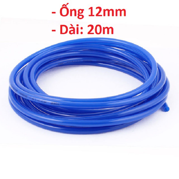 Set 20m dây ống phun sương PU 12mm cho máy bơm phun sương