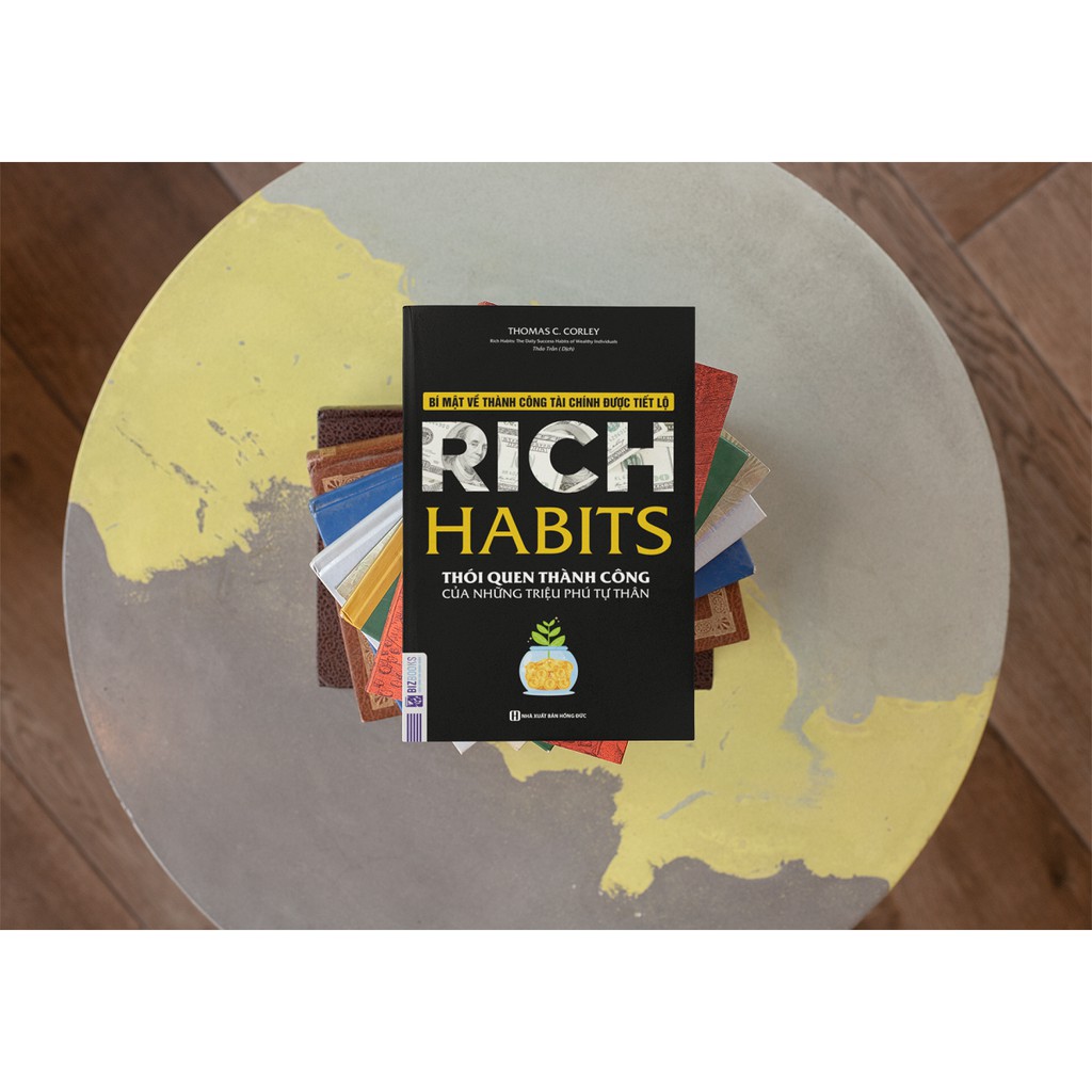 Sách - Rich Harbits - Thói Quen Thành Công Của Những Triệu Phú Tự Thân