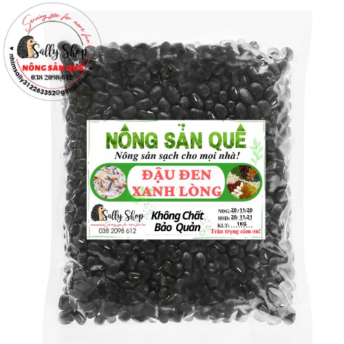 1kg Đậu Đen Xanh Lòng Quê Hữu Cơ Organic, Đỗ Đen Xanh Lòng Sạch Tiền Giang - Nông Sản Quê - Tốt Cho Sức Khỏe, Giảm Cân | BigBuy360 - bigbuy360.vn