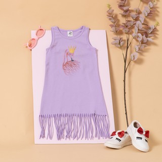Váy In Chim Hạc Cho Bé Gái (3-9 Tuổi) K's Closet K256EIS CH