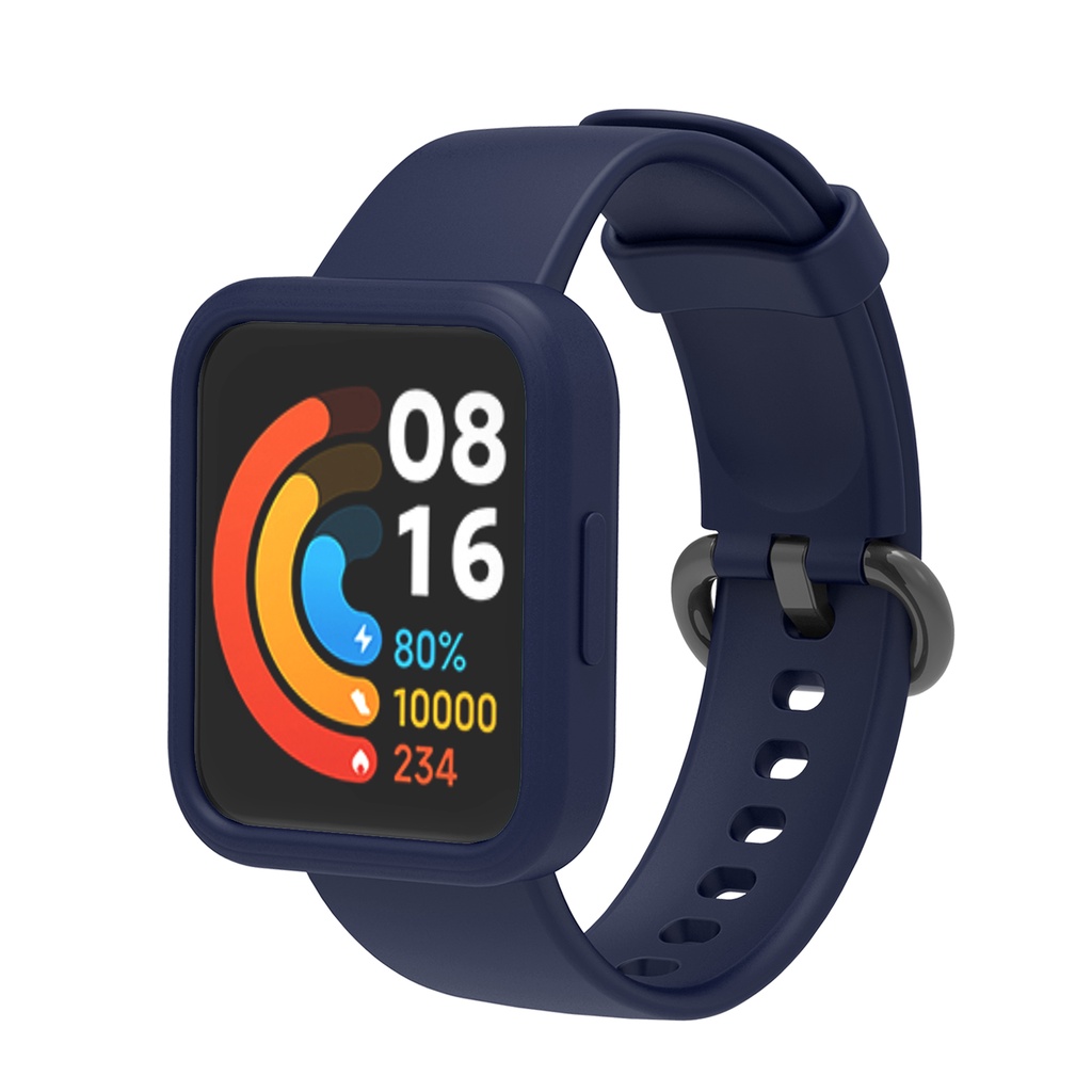 Dây Silicone Thay Thế Cho Đồng Hồ Thông Minh Xiaomi Redmi Watch 2 / Mi Watch 2 Lite Ốp