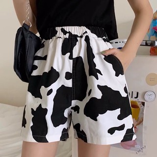 Quần Short bò sữa Ulzzang Unisex
