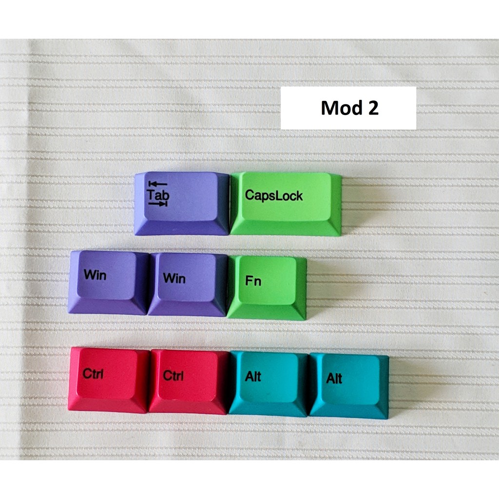 Set Keycap RGBY , POGY nút bàn phím cơ