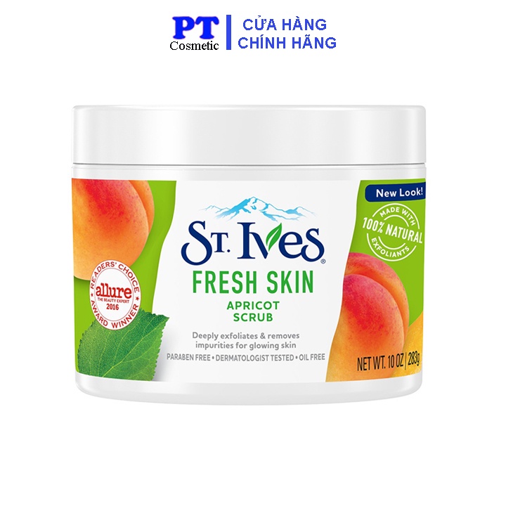 Tẩy Tế Bào Chết St Ives Body Fresh Skin Apricot Scrub 283g